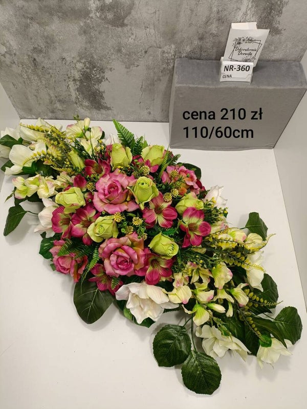 Kompozycja nagrobna  nr 360 Rozmiar XXL