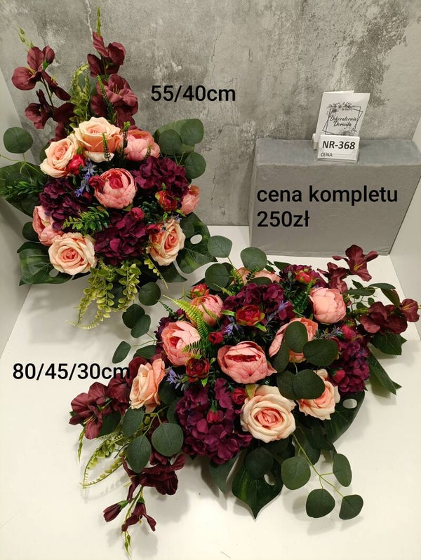 Komplet nagrobny nr 368