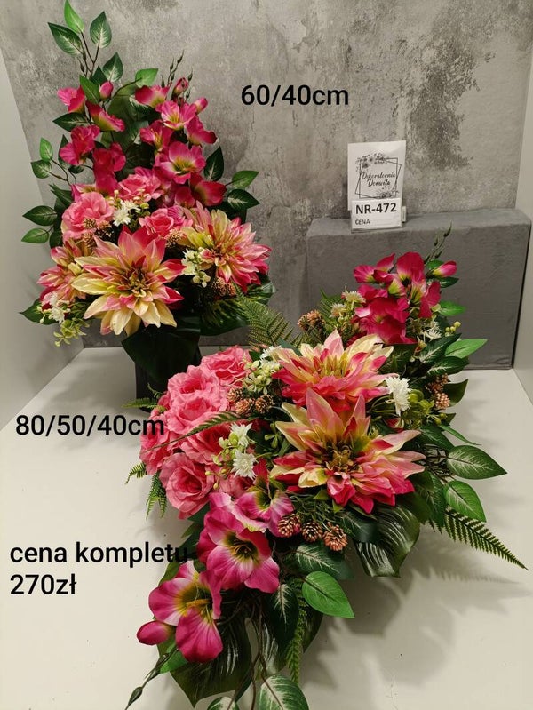 Komplet nagrobny nr 472