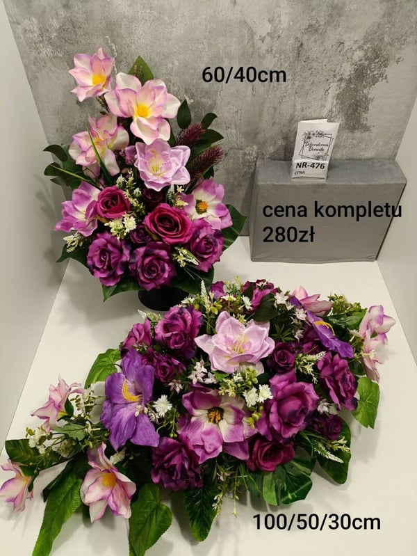 Komplet nagrobny nr 476 Rozmiar XL