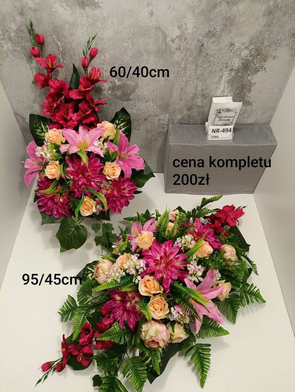 Komplet nagrobny nr 494 Rozmiar XL