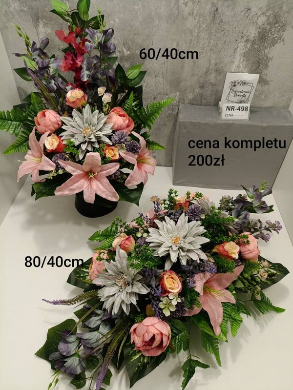 Komplet nagrobny nr 498