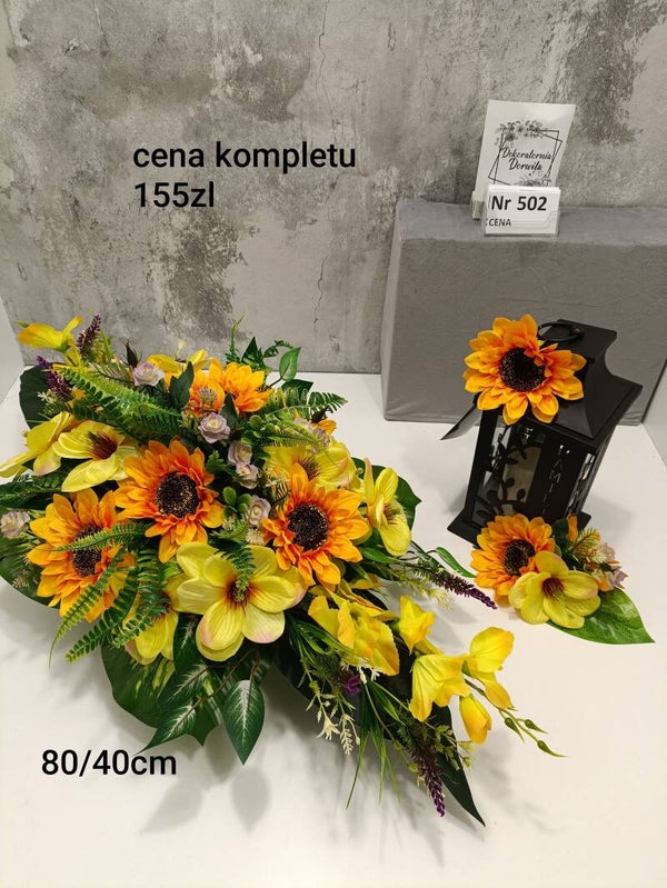 Komplet nagrobny nr 502