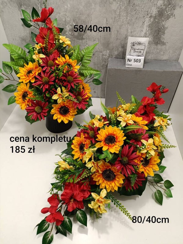 Komplet nagrobny nr 503