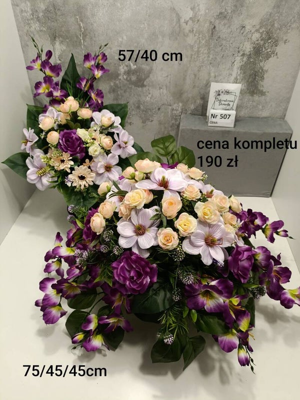 Komplet nagrobny nr 507