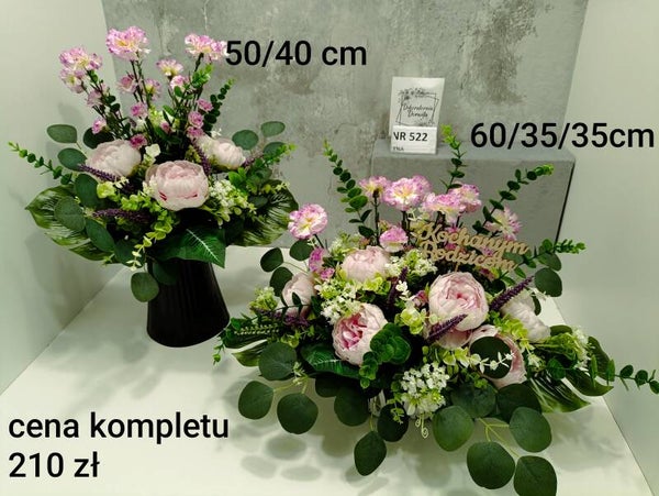 Komplet nagrobny nr 522 Kochanym Rodzicom