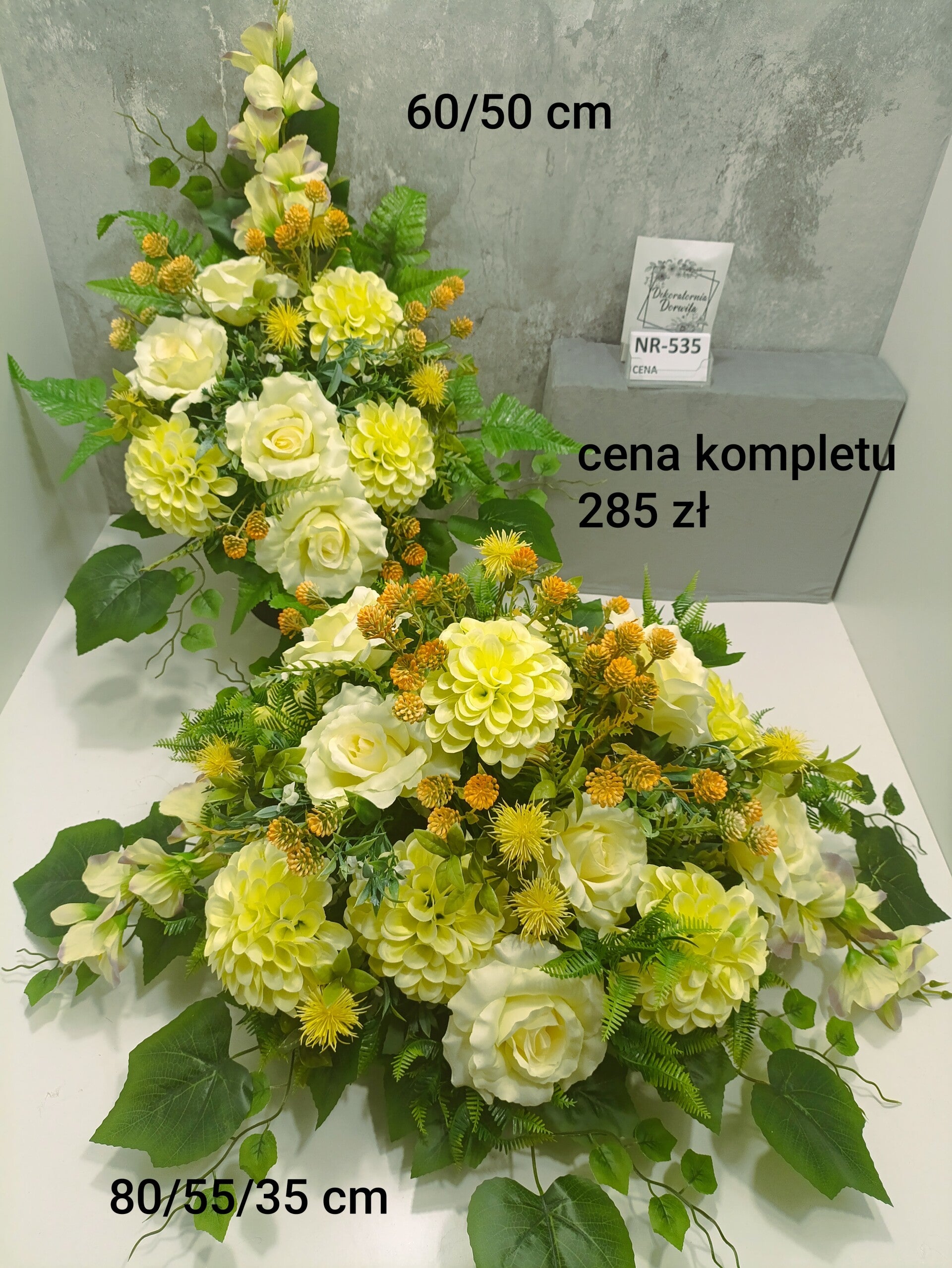 Komplet nagrobny nr 535