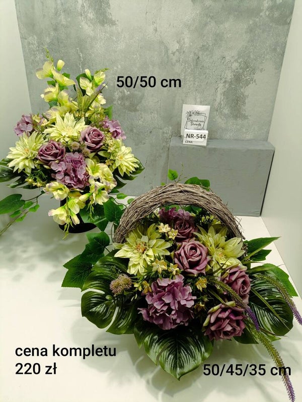 Komplet nagrobny nr 544