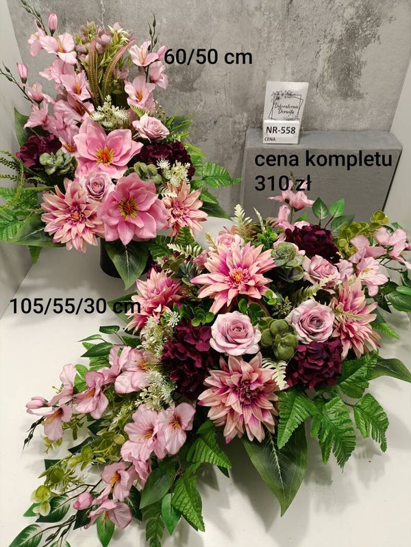 Komplet nagrobny nr 558 Rozmiar XXL