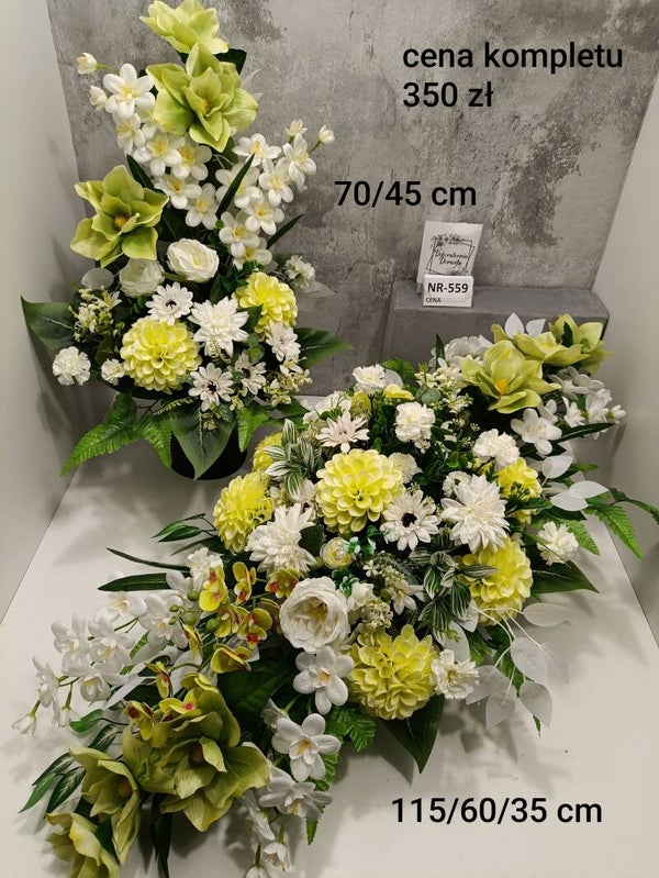 Komplet nagrobny nr 559 Rozmiar XXL