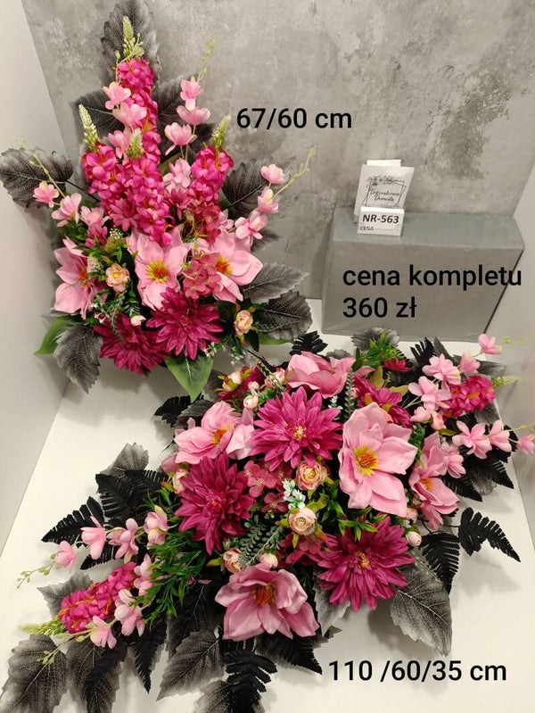 Komplet nagrobny nr 563 Rozmiar XXXL