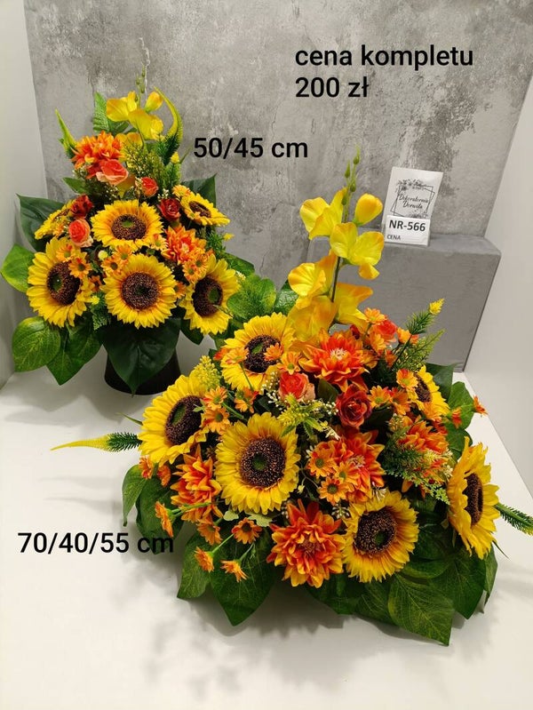 Komplet nagrobny nr 566
