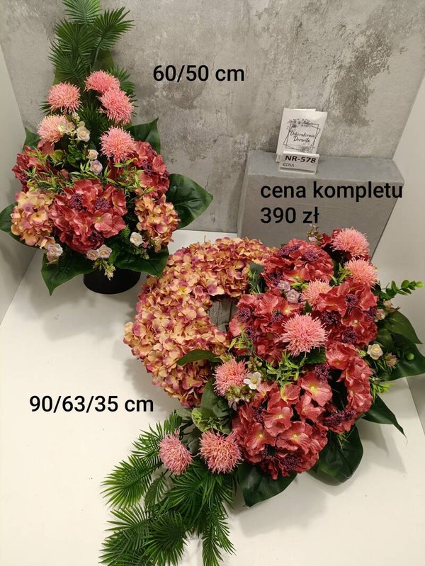 Komplet nagrobny nr 578 Rozmiar XXL