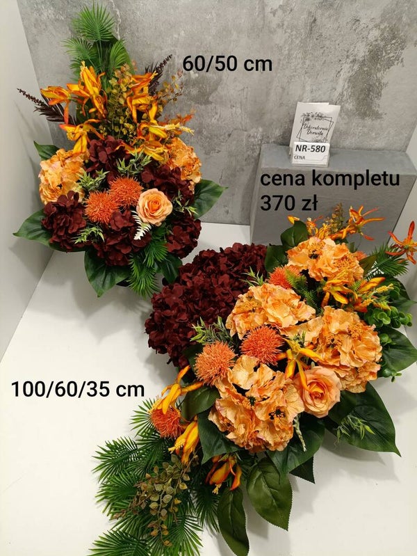 Komplet nagrobny nr 580 Rozmiar XXL