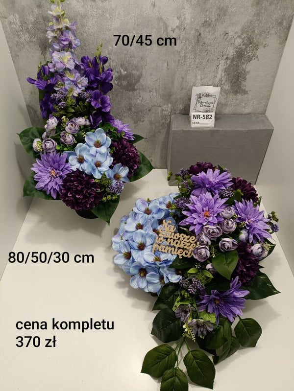 Komplet nagrobny nr 582 Rozmiar XXL