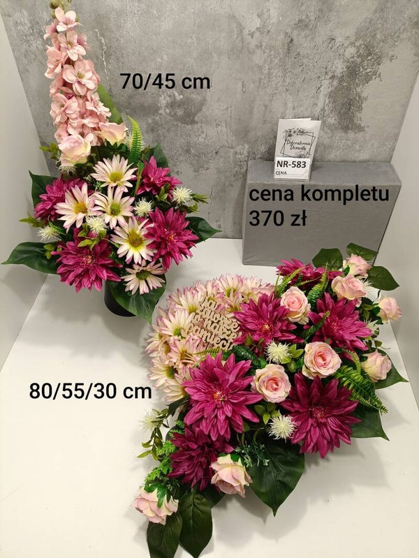 Komplet nagrobny nr 583 Rozmiar XXL