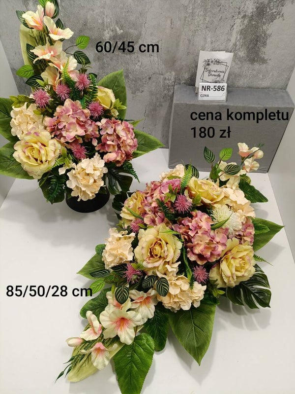 Komplet nagrobny nr 586