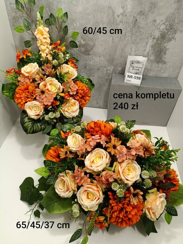 Komplet nagrobny nr 598