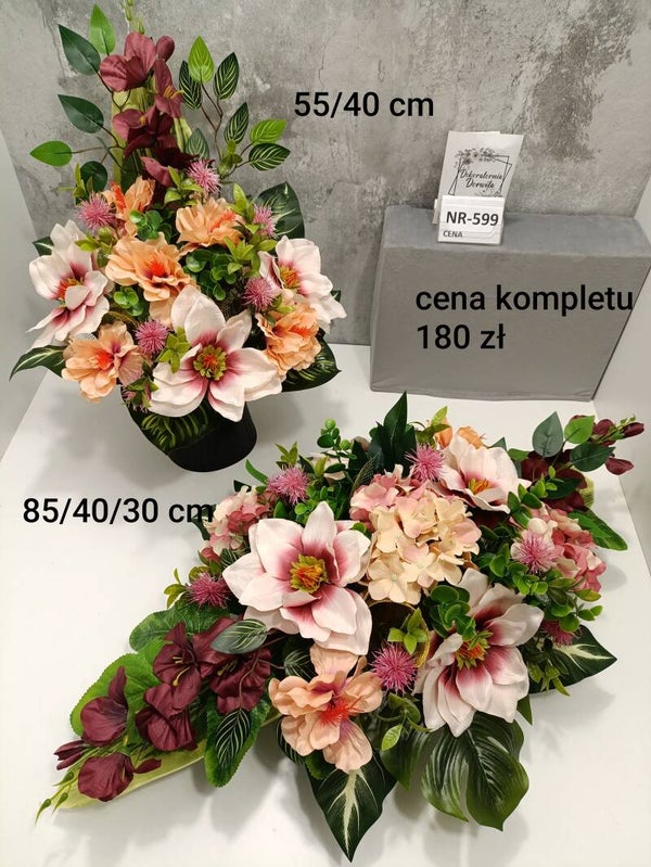 Komplet nagrobny nr 599