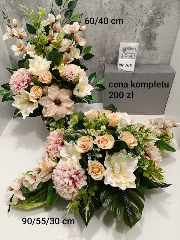 Komplet nagrobny nr 706