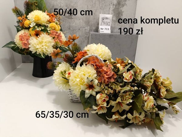 Komplet nagrobny nr 713
