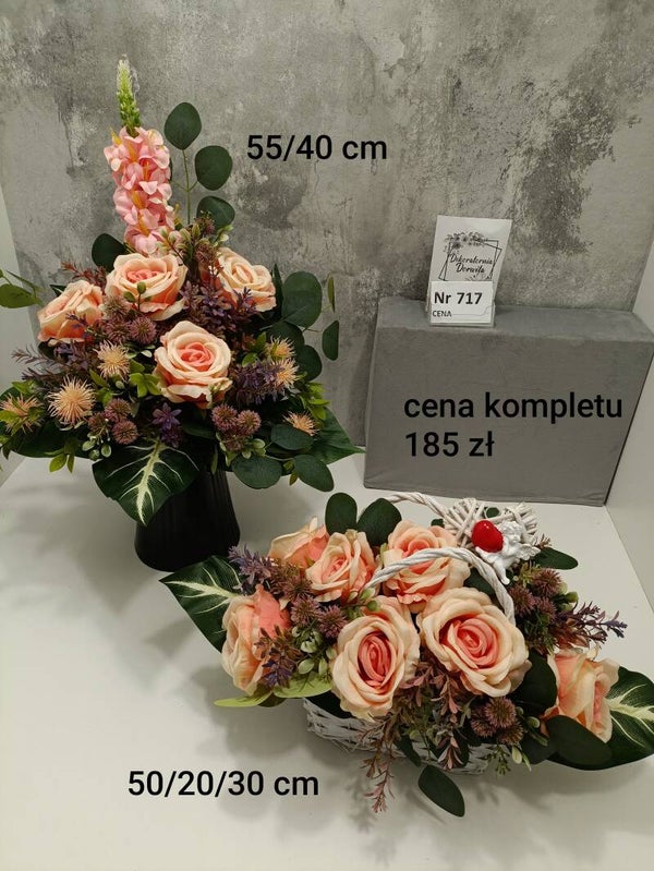 Komplet nagrobny nr 717