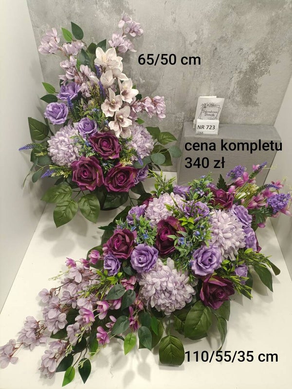 Komplet nagrobny nr 723