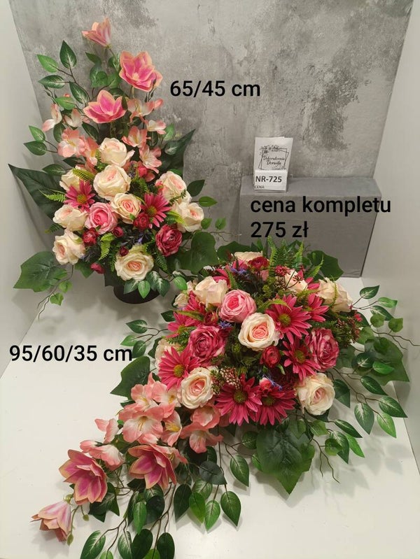 Komplet nagrobny nr 725