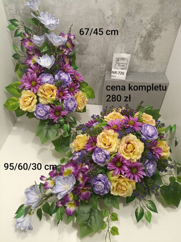 Komplet nagrobny nr 726