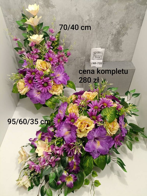 Komplet nagrobny nr 728