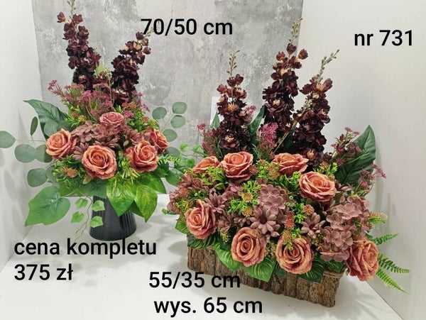 Komplet nagrobny nr 731