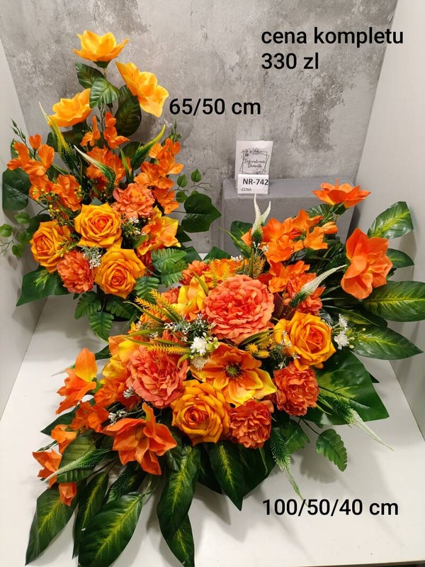 Komplet nagrobny nr 742