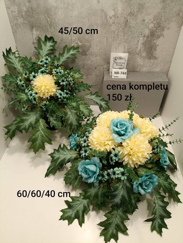 Komplet nagrobny nr 744
