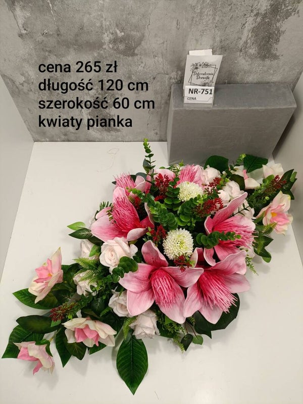 Kompozycja  nr 751 dekoracja wiązanka