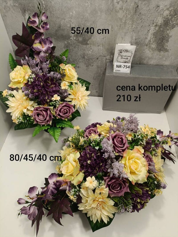 Komplet nagrobny nr 750