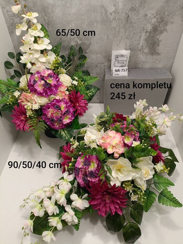 Komplet nagrobny nr 757