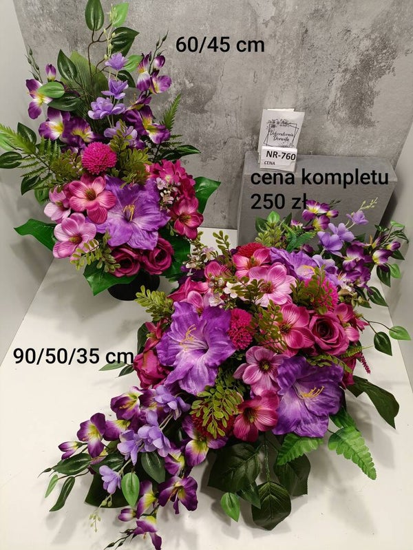 Komplet nagrobny nr 760