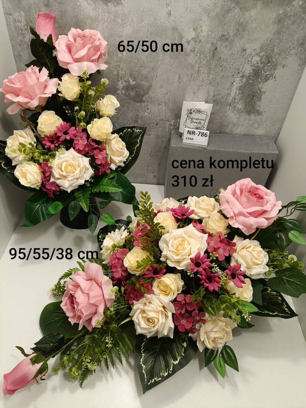 Komplet nagrobny nr 786
