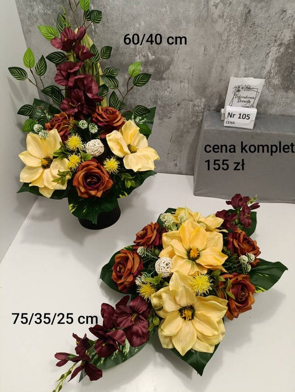 Komplet nagrobny nr 105