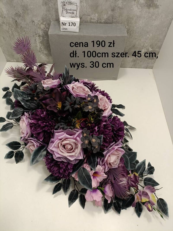 Kompozycja nr 170 wiązanka stroik Rozmiar XXL