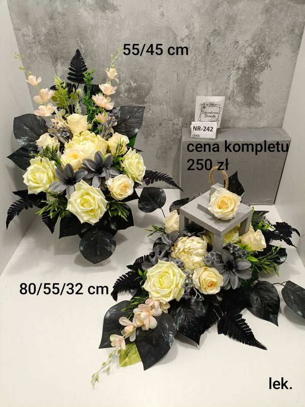 Komplet nagrobny nr 242 latarnia