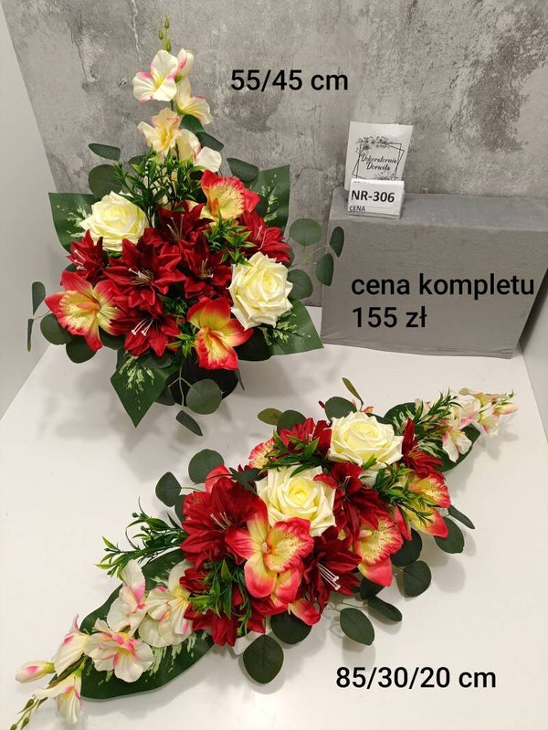 Komplet nagrobny nr 306