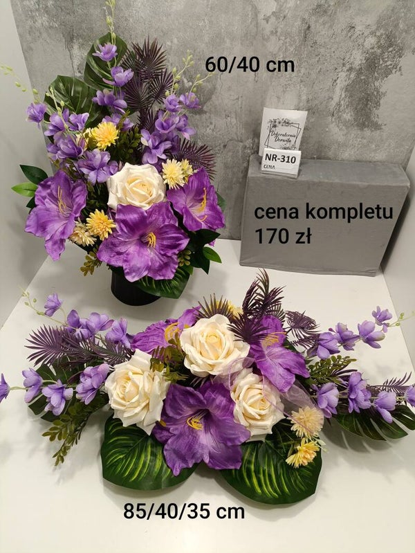 Komplet nagrobny nr 310