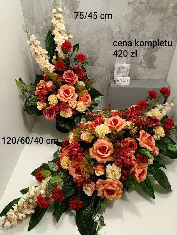 Komplet nagrobny nr 321 Rozmiar XXXL