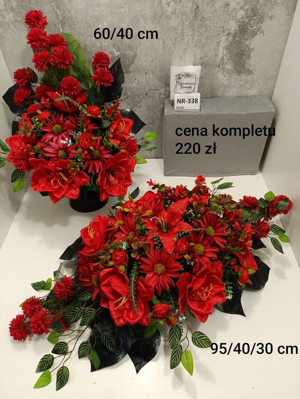 Komplet nagrobny nr 338