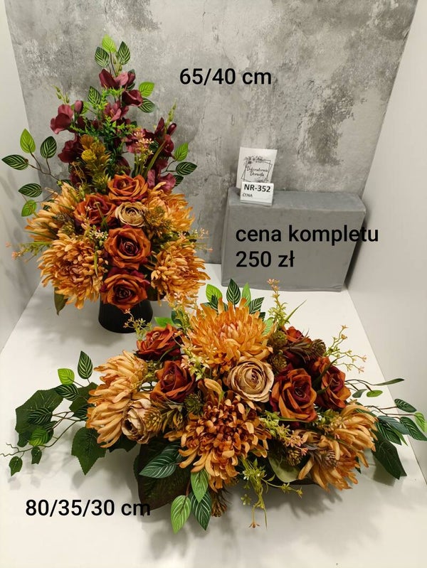Komplet nagrobny nr 352