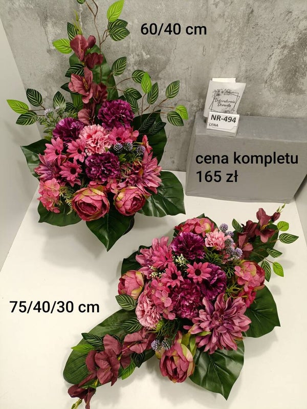 Komplet nagrobny nr 494