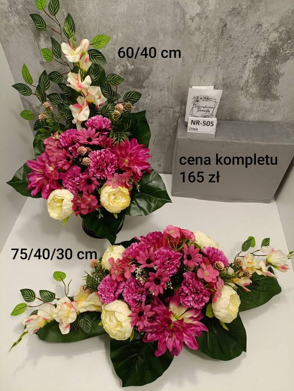 Komplet nagrobny nr 505