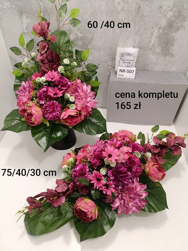 Komplet nagrobny nr 507