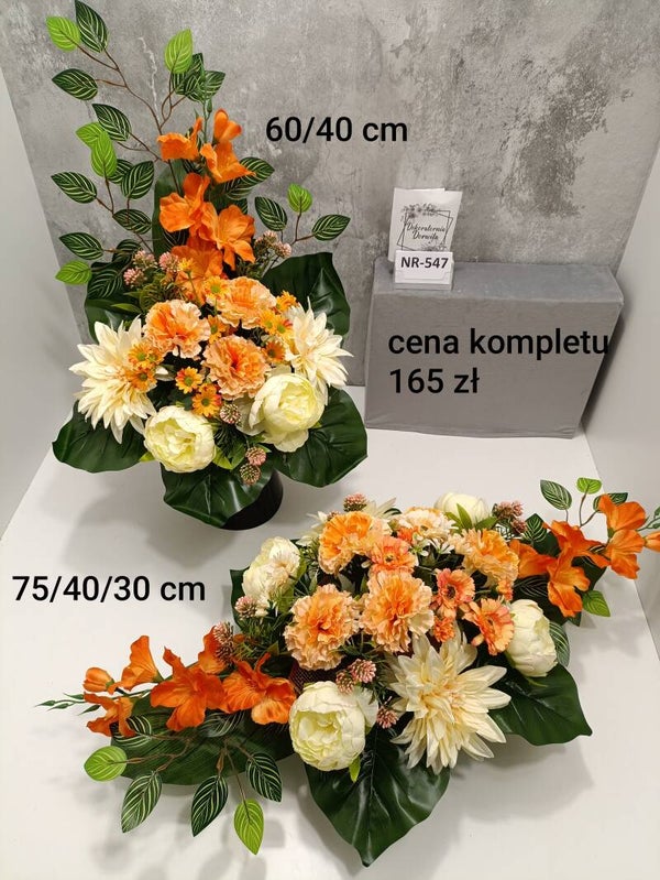 Komplet nagrobny nr 547